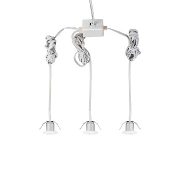 Set 3 spoturi incastrate LED CHANGO Eglo 97079, D3.2 cm, 3x1W