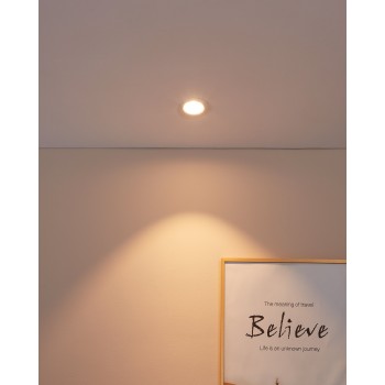 Spot incastrat LED SALICETO Eglo 98243, D8.8 cm, 6W