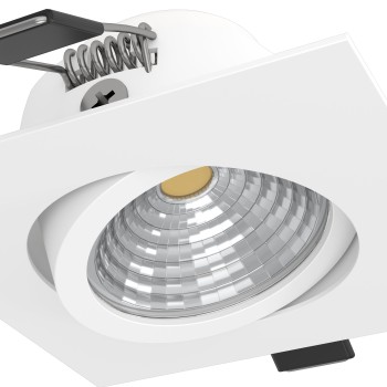 Spot incastrat LED SALICETO Eglo 98302, 8.8x8.8 cm, 6W