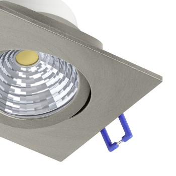 Spot incastrat LED SALICETO Eglo 98304, 8.8x8.8 cm, 6W