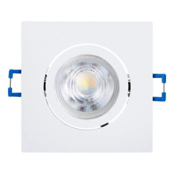 Spot incastrat LED SALICETO Eglo 98306, 8.8x8.8 cm, 6W