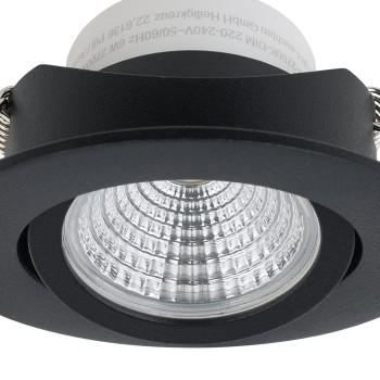 Spot incastrat LED SALICETO Eglo 98609, D8.8 cm, 6W