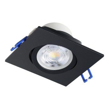 Spot incastrat LED SALICETO Eglo 98611, 8.8x8.8 cm, 6W