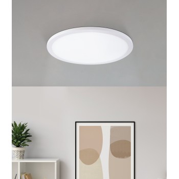 Spot incastrat LED FUEVA FLEX Eglo 98865, D22.5 cm, 22W