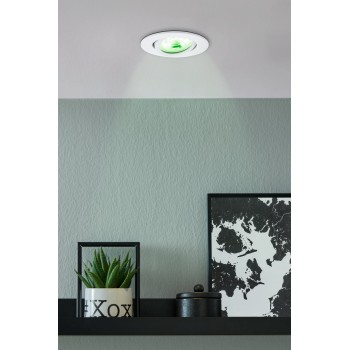 Spot incastrat LED SALICETO-Z Eglo 99671, D8.8 cm, 4.7W