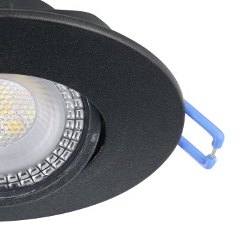 Set 10 spoturi incastrate LED GEDREZ Eglo 300192, D9 cm, 10x4.9W