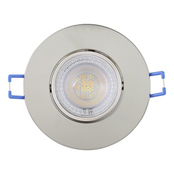 Set 10 spoturi incastrate LED GEDREZ Eglo 300196, D9 cm, 10x4.9W
