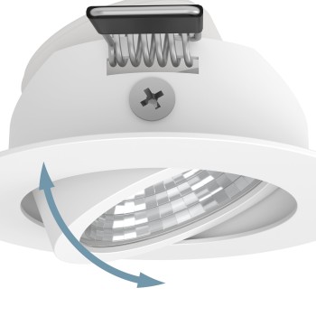Set 3 spoturi incastrate LED SALICETO Eglo 900745, D8.8 cm, 3x6W