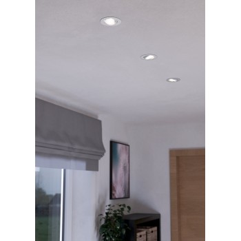 Set 3 spoturi incastrate LED SALICETO Eglo 900745, D8.8 cm, 3x6W