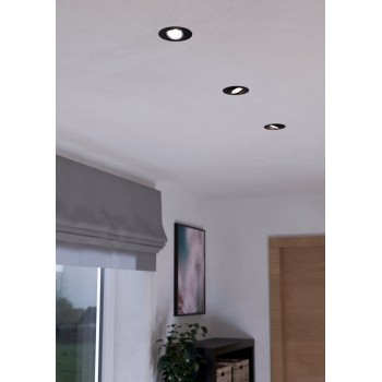 Set 3 spoturi incastrate LED SALICETO Eglo 900747, D8.8 cm, 3x6W