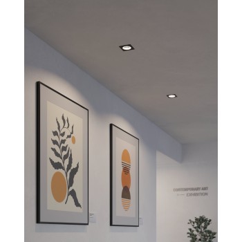 Spot incastrat LED CAROSSO-Z Eglo 900763, 9.3x9.3 cm, 4.7W
