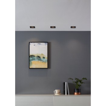 Spot incastrat LED CAROSSO-Z Eglo 900763, 9.3x9.3 cm, 4.7W