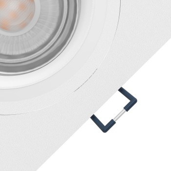 Spot incastrat LED CAROSSO-Z Eglo 900765, 9.3x9.3 cm, 4.7W