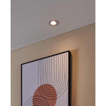 Set 3 spoturi incastrate LED CALONGE Eglo 900913, D10 cm, 3x4.8W