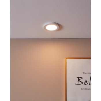 Spot incastrat LED FUEVA FLEX Eglo 900932, D11.7 cm, 5.5W