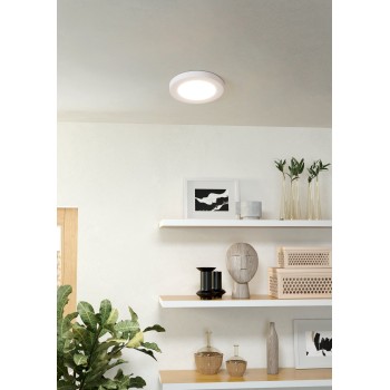 Spot incastrat LED FUEVA FLEX Eglo 900932, D11.7 cm, 5.5W