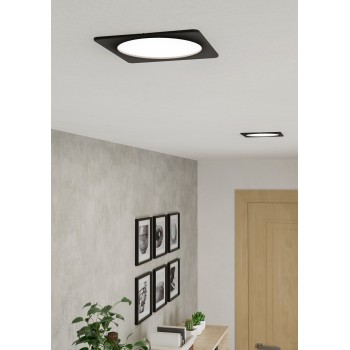 Spot incastrat LED FUEVA 6 Eglo 901392, 16.6x16.6 cm, 10.5W