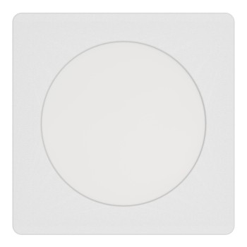 Spot incastrat LED FUEVA 6 Eglo 901399, 11.9x11.9 cm, 6.3W