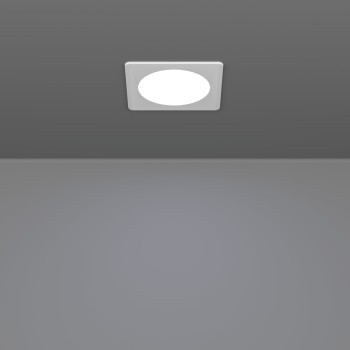 Spot incastrat LED FUEVA 6 Eglo 901399, 11.9x11.9 cm, 6.3W