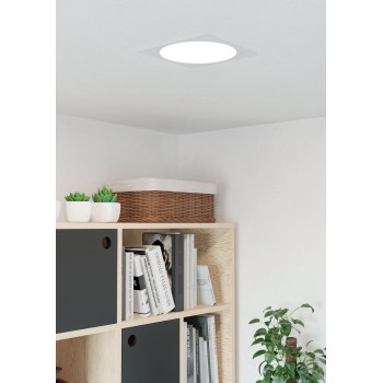 Spot incastrat LED FUEVA 6 Eglo 901402, 21.6x21.6 cm, 18.5W