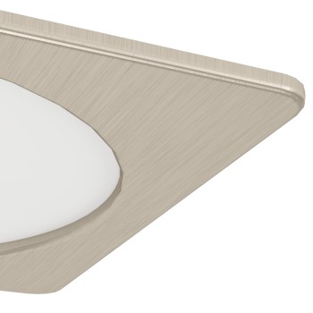 Spot incastrat LED FUEVA 6 Eglo 901409, 16.6x16.6 cm, 10.5W