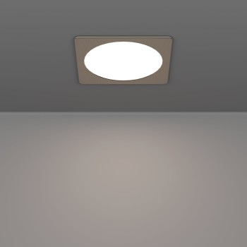 Spot incastrat LED FUEVA 6 Eglo 901409, 16.6x16.6 cm, 10.5W