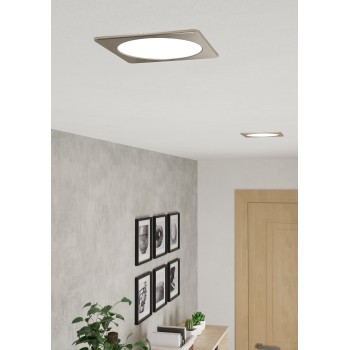 Spot incastrat LED FUEVA 6 Eglo 901409, 16.6x16.6 cm, 10.5W