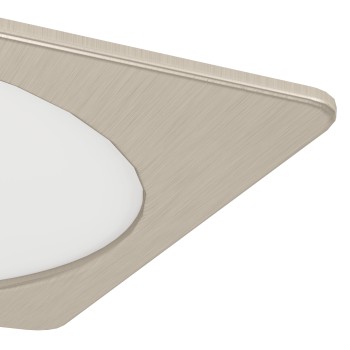 Spot incastrat LED FUEVA 6 Eglo 901411, 21.6x21.6 cm, 18.5W