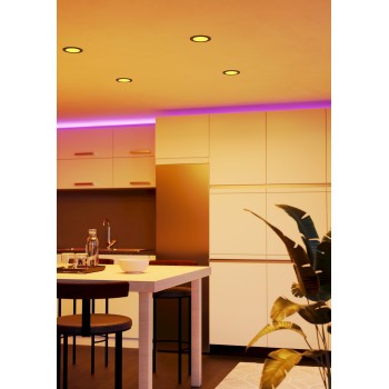 Spot incastrat LED FUEVA 6-Z Eglo 901426, D12 cm, 5W