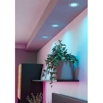 Set 3 spoturi incastrate LED FUEVA 6-Z Eglo 901429, D8.8 cm, 3x2.8W
