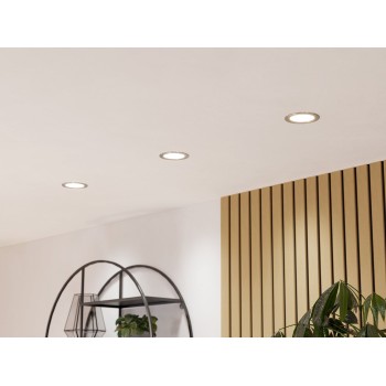 Spot incastrat LED FUEVA 6-Z Eglo 901435, D12 cm, 5W