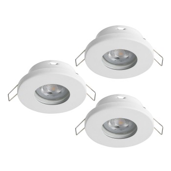 Set 3 spoturi incastrate FAVAZZINA Eglo 901759, D8.5 cm, 3xGU10
