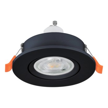 Spot incastrat BARRANCO GU10 Eglo 902256, D9 cm, 1xGU10