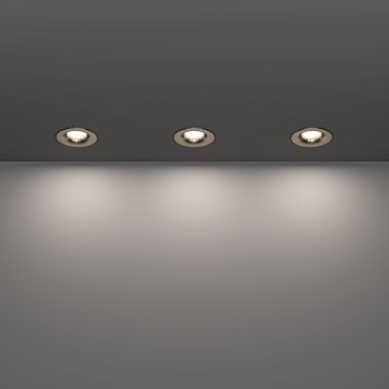 Set 3 spoturi incastrate LED SALABATE Eglo 902276, D8.8 cm, 3x5W