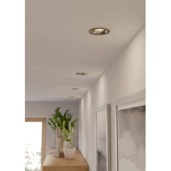 Set 3 spoturi incastrate LED SALABATE Eglo 902276, D8.8 cm, 3x5W
