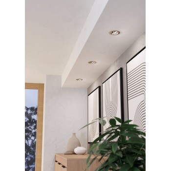 Set 3 spoturi incastrate LED SALICETO Eglo 902282, D8.8 cm, 3x6W