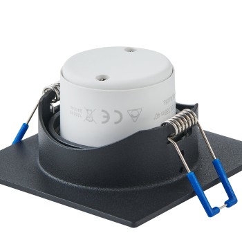 Set 3 spoturi incastrate LED SALICETO Eglo 902285, 8.8x8.8 cm, 3x6W