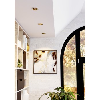 Spot incastrat LED YEBRA-Z Eglo 902299, D8.7 cm, 4.9W