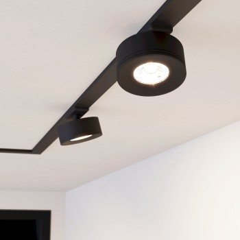 Spot pe sina TPLUS WIDE SPOT Eglo 901684, D8.5 cm, 6.6W, 2700-6500K