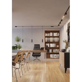 Pendul pe sina TPLUS PENDANT Eglo 901687, D5.5 cm, 6.6W, 2700-6500K