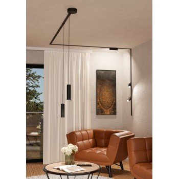 Pendul pe sina TPLUS PENDANT Eglo 901687, D5.5 cm, 6.6W, 2700-6500K