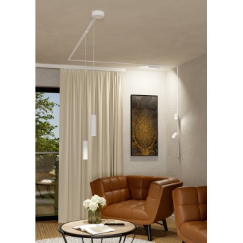 Spot pe sina TPLUS SLIM SPOT Eglo 901706, D5.5 cm, 6.6W, 2700-6500K