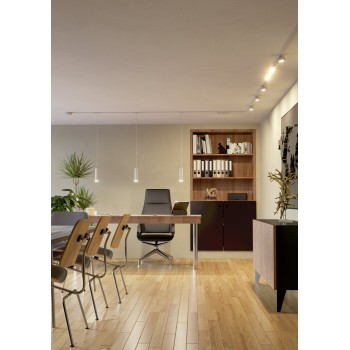 Pendul pe sina TPLUS PENDANT Eglo 901711, D5.5 cm, 6.6W, 2700-6500K