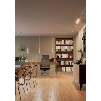 Pendul pe sina TPLUS PENDANT Eglo 901711, D5.5 cm, 6.6W, 2700-6500K