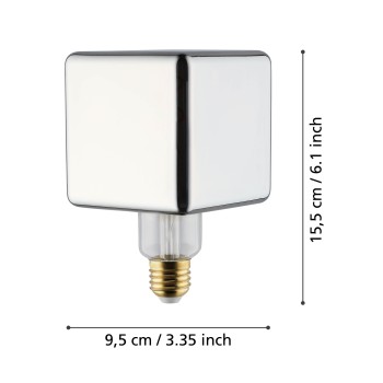 Bec LED E27 Eglo 11819, 4W, 50lm, 1700K