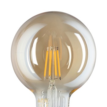 Bec inteligent LED decorativ E27 G95 Eglo 12224, 4.9W, 500lm, 2200K