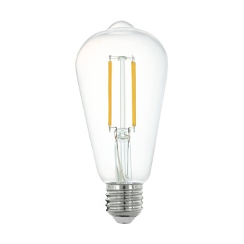 Bec inteligent LED decorativ E27 ST64 Eglo 12227, 6W, 806lm, 2700K