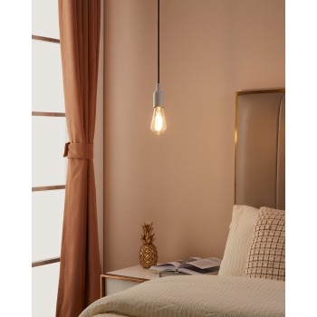 Bec inteligent LED decorativ E27 ST64 Eglo 12227, 6W, 806lm, 2700K
