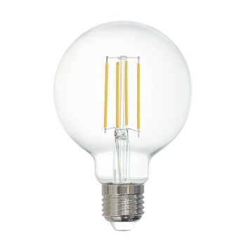 Bec inteligent LED decorativ E27 G80 Eglo 12228, 6W, 806lm, 2700K