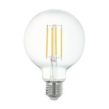 Bec inteligent LED decorativ E27 G95 Eglo 12229, 6W, 806lm, 2700K
